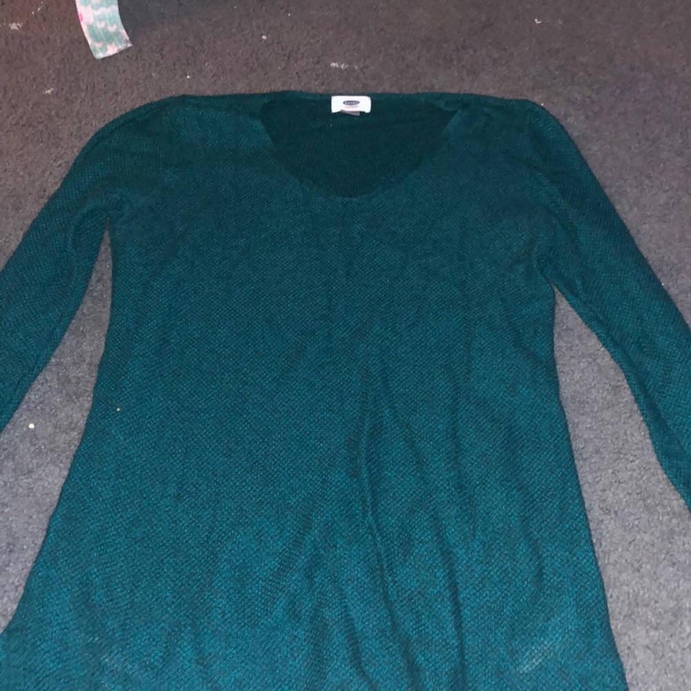 Green sweater